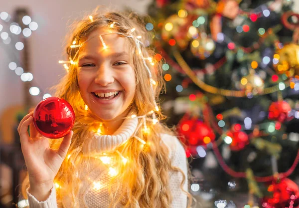 Árbol de Navidad decoración infantil —  Fotos de Stock