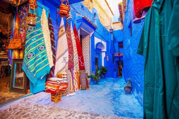 Chefchaouen Ville Bleue du Maroc — Photo