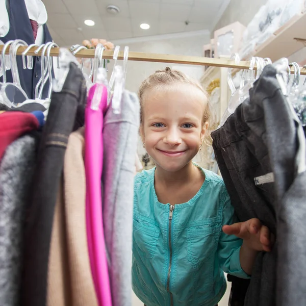 Child in a childrens store — Stock Photo, Image
