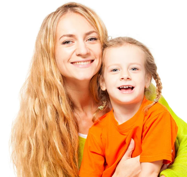 Mère heureuse avec enfant — Photo