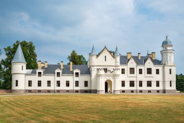 Old manor house (1876-1885), know as Alatskivi Loss (Castle). Alatskivi, Estonia, Baltic States, Europe clipart