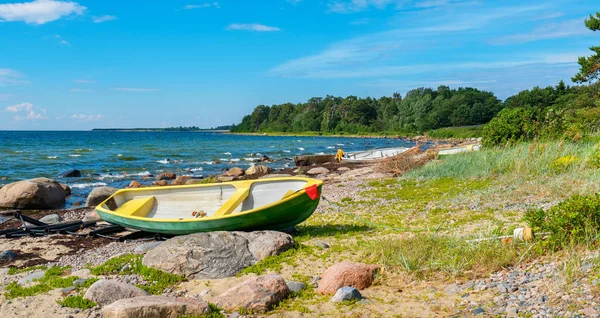 Vista Panoramica Della Costa Del Mar Baltico Kaberneeme Estonia Europa — Foto Stock