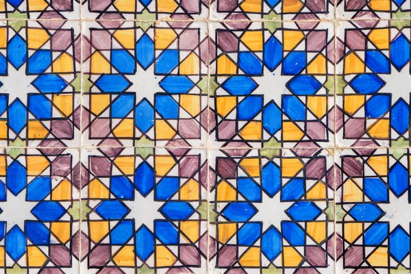 Vintage Portuguese Azulejo Ceramic Tilework Sintra Portugal — Stock Photo, Image