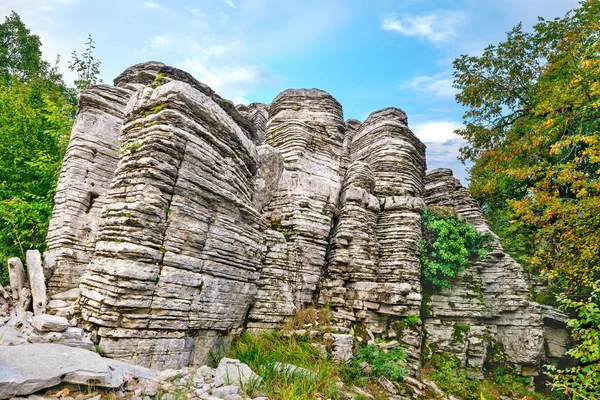 Floresta de Pedra. Zagoria, Grécia — Fotografia de Stock