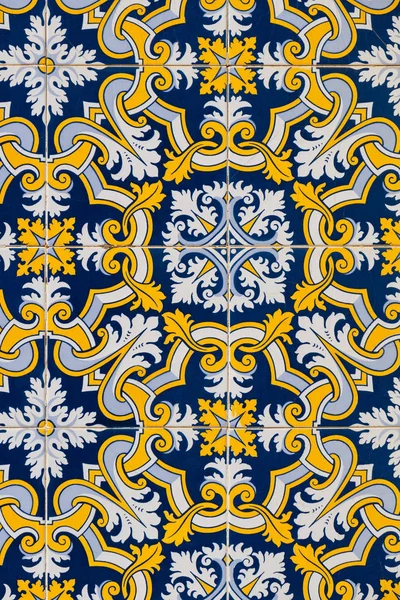 Seramik fayanslar Azulejo. Portekiz — Stok fotoğraf