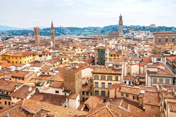 A paisagem urbana de Florença. Toscana, Itália — Fotografia de Stock