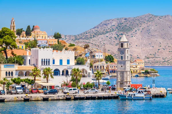 Paesaggio dell'isola Symi. Grecia — Foto Stock