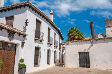 Ronda'nın eski kasabası. Endülüs, İspanya