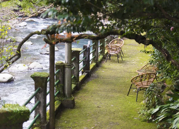 Aterro Antigo Ryokan Japão — Fotografia de Stock