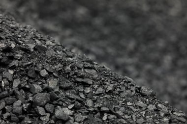 Arka plan için doğal siyah kömür. Sanayi kömürleri