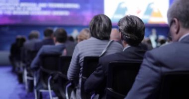 İş İnsanları Semineri Konferansı Toplantı Ofisi Eğitim Konsepti