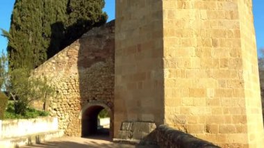 Alcazar de los Reyes Cristianos (Hıristiyan hükümdarlar Kalesi) Cordoba, Endülüs, İspanya. Isabella birincil konutlar biri olarak ben Kastilya ve Aragon Ferdinand II hizmet kale.