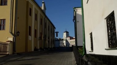Sokak Cyril ve Methodius Minsk, Beyaz Rusya.