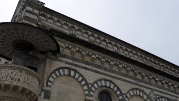 Καθεδρικός Ναός Του Πράτο Duomo Prato Καθεδρικός Ναός San Stefano — Αρχείο Βίντεο