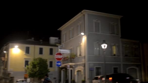 Porta Montanara Rimini Region Emilia Romagna Italy Church Now Houses — Stock Video