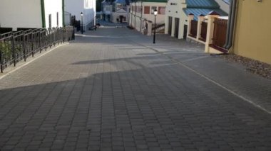 Sokak Cyril ve Methodius Minsk, Beyaz Rusya.