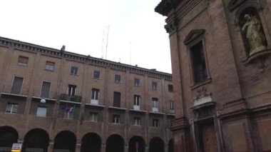 Ferrara, İtalya: Cephe San Domenico Kilisesi di Ferrara piazza Sacrati 10 yer alır. 2012 yılında Emilia deprem nedeniyle kilisenin erişilebilir değil.