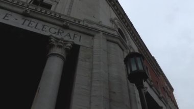Ferrara, İtalya: Postane Ferrara merkezi Doğum Via Cavour, telgraf.