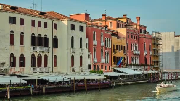 Venetië Italië April 2018 Cannaregio Een Van Zes Historische Sestieri — Stockvideo