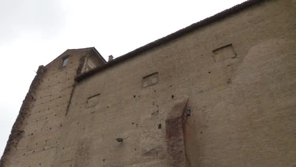 Piazzale Della Pace Veřejná Zeleň Centru Parma Itálie Nachází Silnice — Stock video