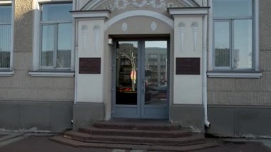 Mimarlık ve Kentsel Planlama Komitesi Minsk, Beyaz Rusya, biri şehir en yoğun orta kısmında Sovyetler sokakta.