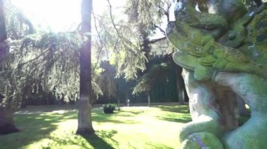 Alcazar bahçeleri. Kraliyet sarayıdır orijinal Endülüs Müslüman kralları tarafından Gelişmiş Seville, Endülüs, İspanya, Alcazar Seville.
