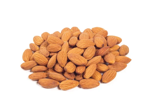 Almond Nuts Isolated White Background Royalty Free Stock Images