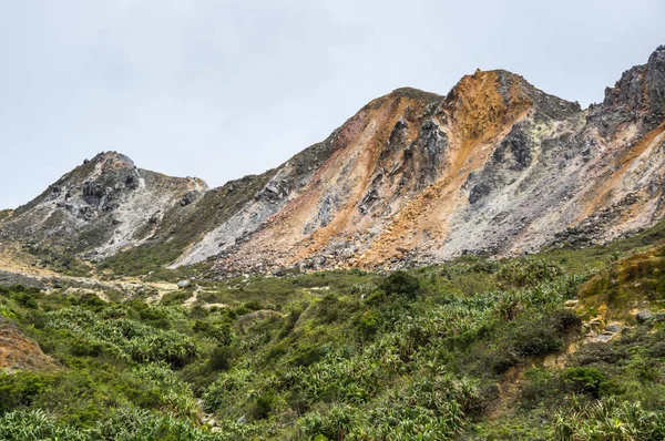 Κλίση Του Mount Sibayak Νησί Σουμάτρα Ινδονησία — Φωτογραφία Αρχείου