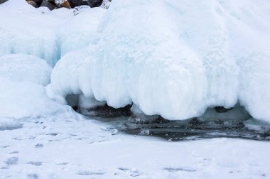 Deniz Baykal, yanında Güney Sibirya, Rusya'da bulunan güç dünyanın en derin ve en büyük tatlı su Gölü buz