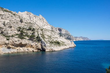 Calanque de Morgiou, en büyük calanques Marsilya ve Cassis, Fransa arasında yer alan birini