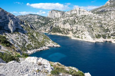Calanque de Morgiou, en büyük calanques Marsilya ve Cassis, Fransa arasında yer alan birini