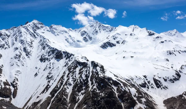 Kabardey Çatışmalar Işgalciler Rusya Nın Kafkasya Dağlarının Panoramik Görünüm — Stok fotoğraf