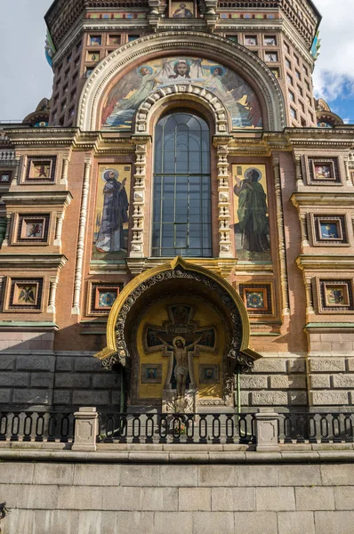 Igreja Salvador Sangue Espilhado São Petersburgo Rússia — Fotografia de Stock