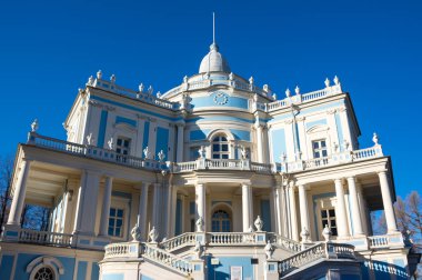 Kızak-slayt Pavilion, San, Saint-Petersburg, Rusya Federasyonu 18. yüzyıldan kalma 