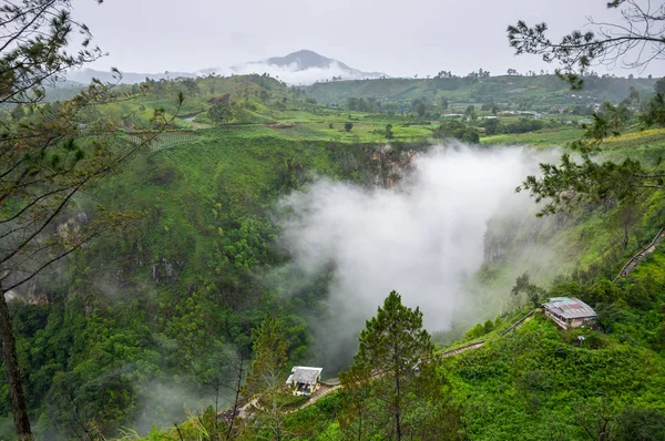 Panoramic View Island Sumatra Rainy Season Indonesia — Stock Photo, Image
