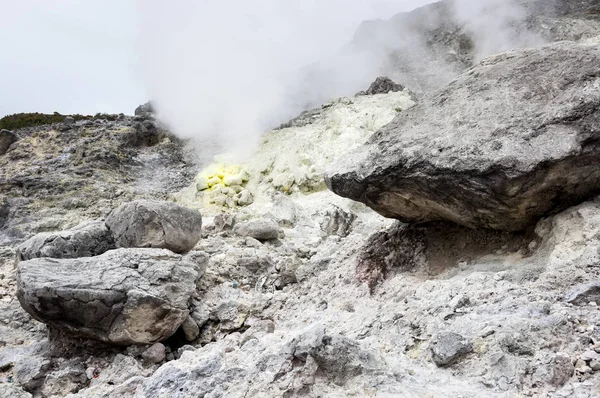 インドネシア スマトラ島の評価を火山の火口 — ストック写真