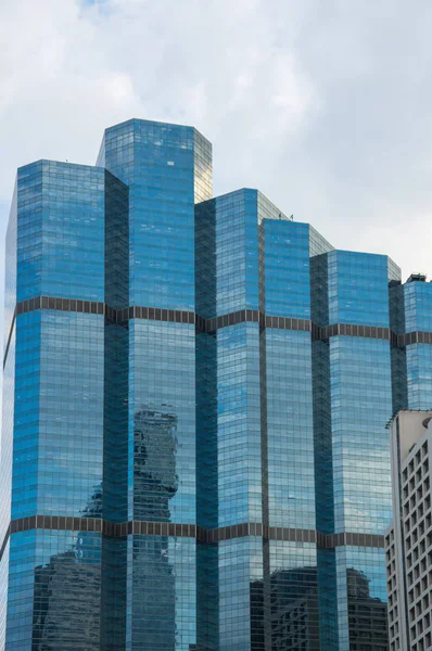 Blick Auf Moderne Gebäude Silom Sathorn Central Business District Von — Stockfoto