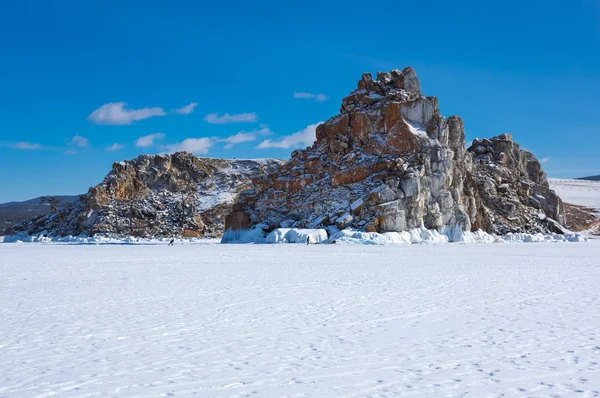 시베리아 바이칼호의 부르칸 — 스톡 사진