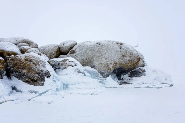 Bajkál-tó télen — Stock Fotó