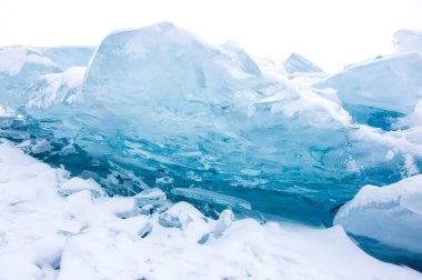 Deniz Baykal, yanında Güney Sibirya, Rusya'da bulunan güç dünyanın en derin ve en büyük tatlı su Gölü buz