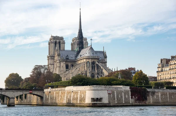 Notre Dame Paris Francese Nostra Signora Parigi Una Cattedrale Cattolica — Foto Stock