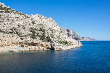 Calanque de Morgiou, en büyük calanques Marsilya ve Cassis, Fransa arasında yer alan birini