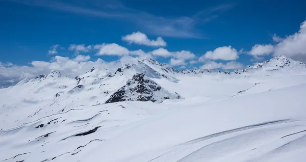 Kabardey Çatışmalar Işgalciler Rusya Nın Kafkasya Dağlarının Panoramik Görünüm — Stok fotoğraf