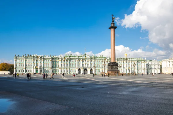 Palacio Invierno San Petersburgo Rusia Fue Residencia Oficial Los Monarcas — Foto de Stock