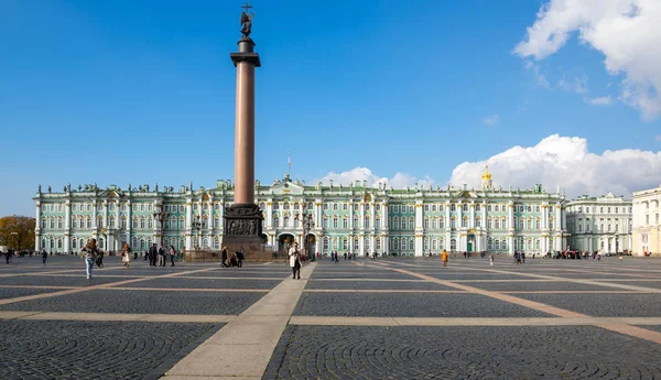 Palácio Inverno São Petersburgo Rússia Foi Residência Oficial Dos Monarcas — Fotografia de Stock