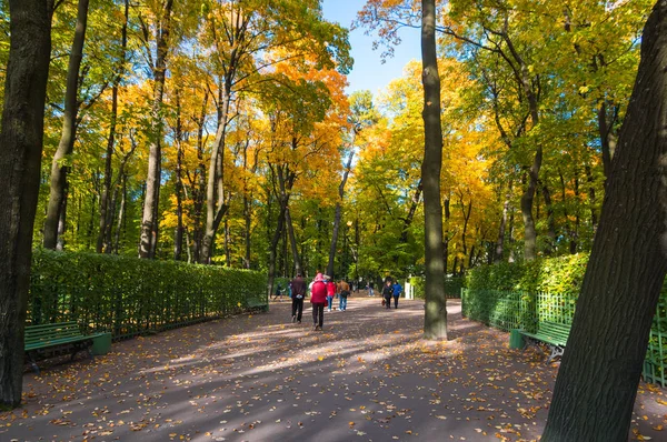 Summer Garden Historical Center Saint Petersburg Russia — Stock Photo, Image