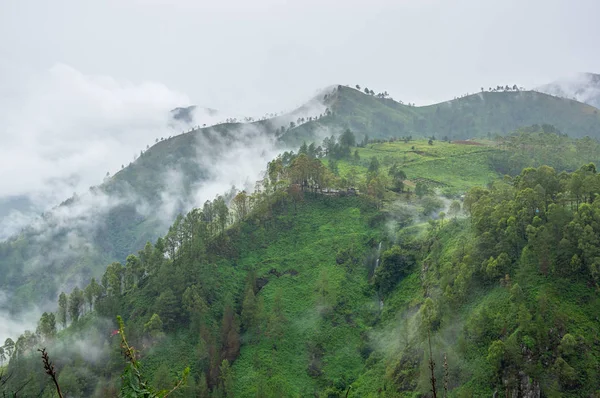 Panoramic View Island Sumatra Rainy Season Indonesia — Stock Photo, Image