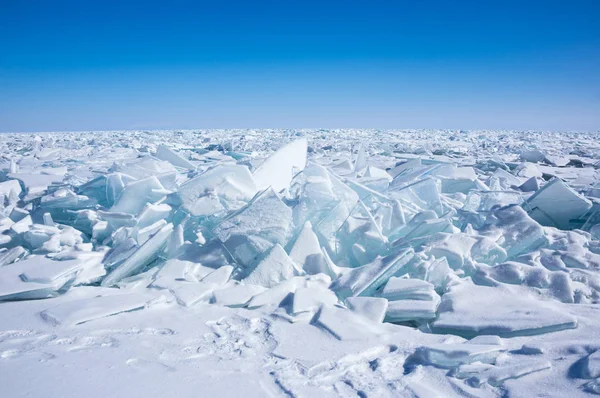 Vista Hummocks Lago Baikal Siberia Rusia — Foto de Stock