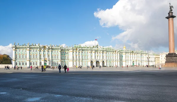 Palácio Inverno São Petersburgo Rússia Foi Residência Oficial Dos Monarcas — Fotografia de Stock