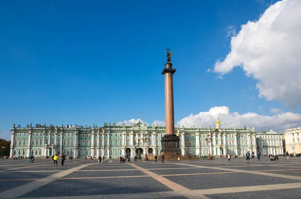 Der Winterpalast Sankt Petersburg War Die Offizielle Residenz Der Russischen — Stockfoto